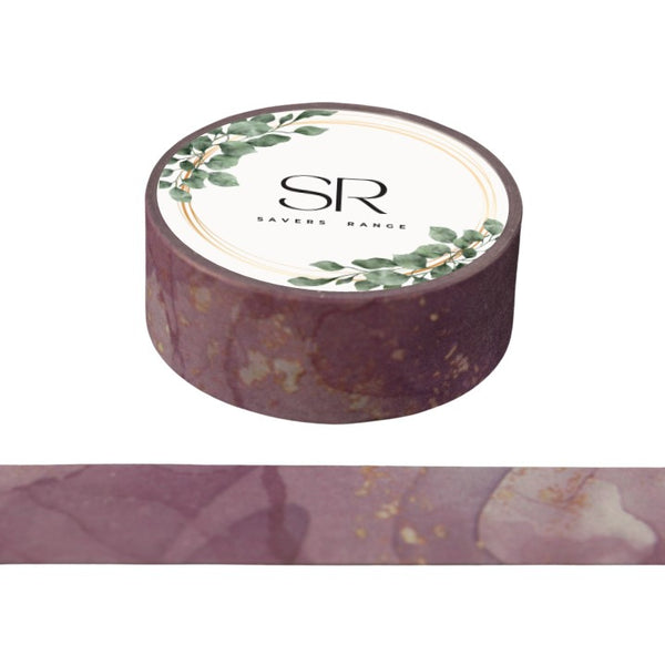 Wisteria Purple Marbling - Washi Tape