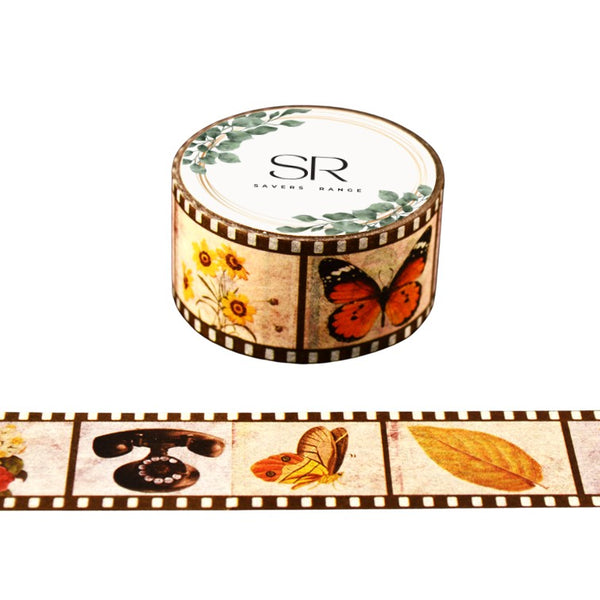 Vintage Photo Film - Vintage Series  Wide washi tape (20mm)