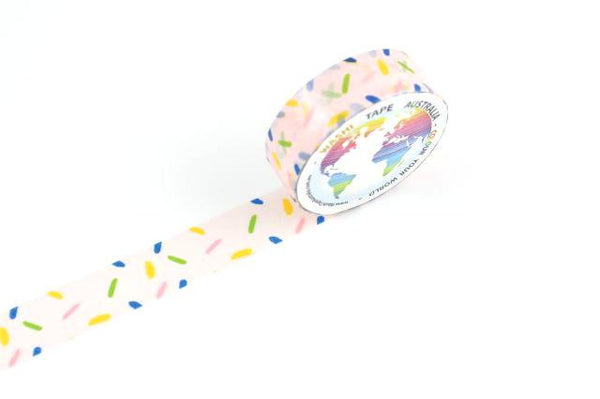 Sprinkles on Pink Washi Tape Australia