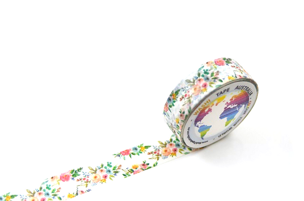 Spring Flowers Washi Tape Australia