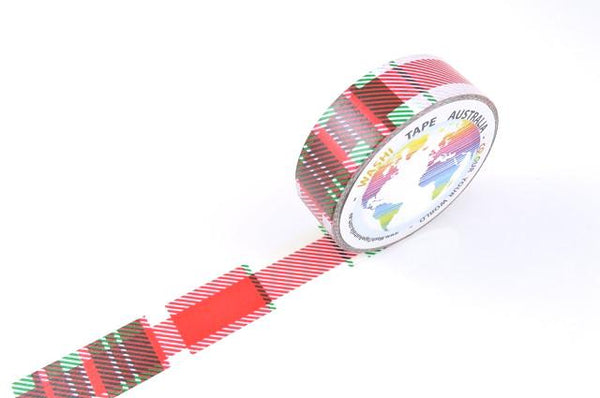 Tartan Washi Tape Australia